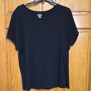 Merona Essential Black Short Sleeve Tee